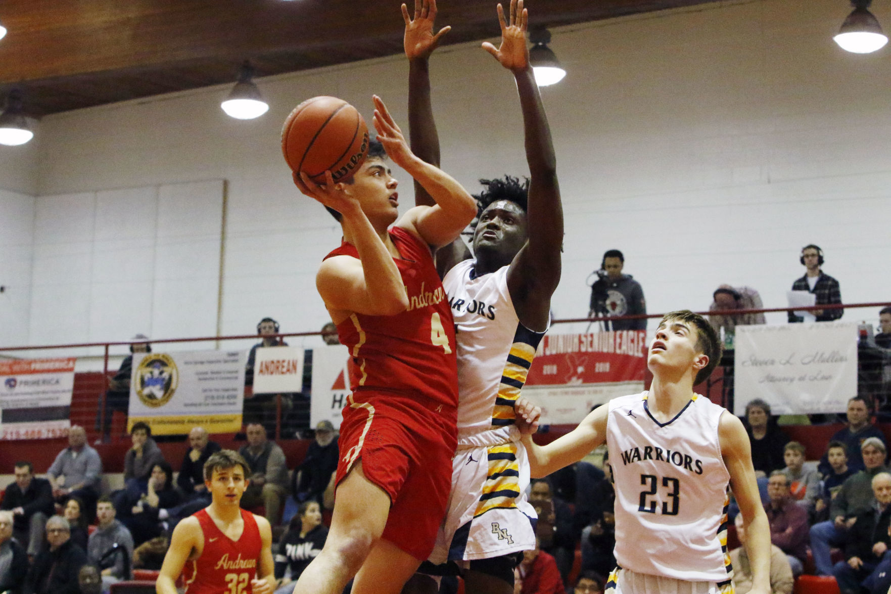 Boys basketball 2A sectional - Andrean vs. Bishop Noll